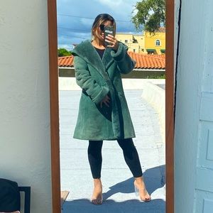 Forest Green Winter Coat